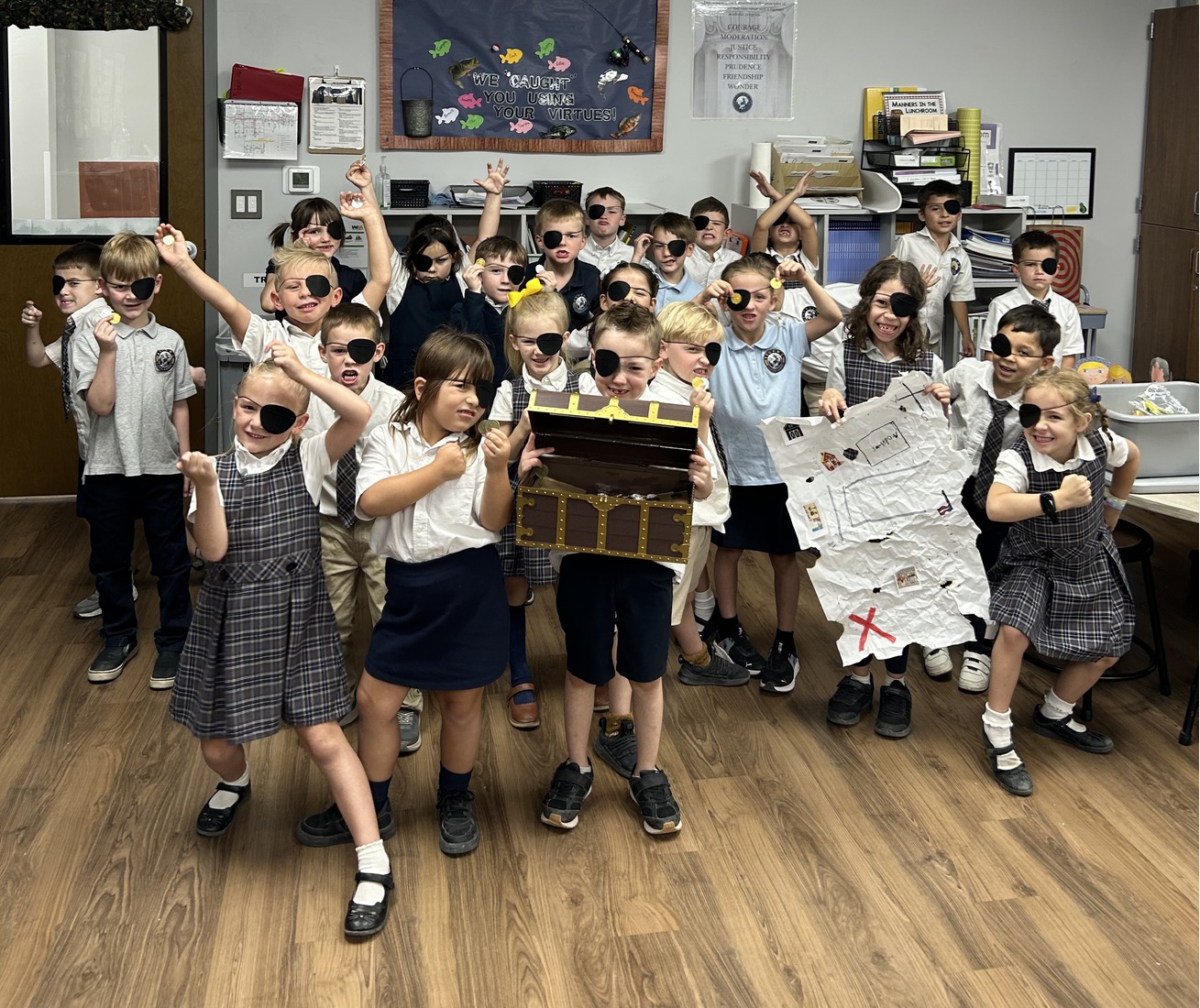 Treasure Hunting Mrs. Dodds Class